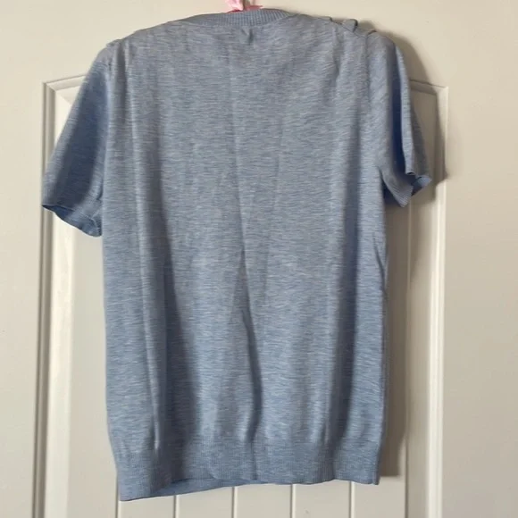 Brooks Brothers short sleeve light sweater size M - Picture 2 of 5